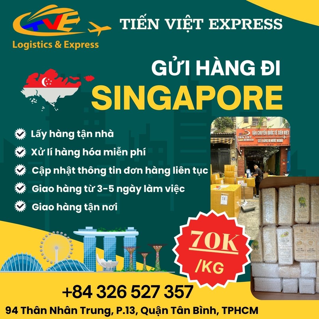 Gửi hàng đi Singapore